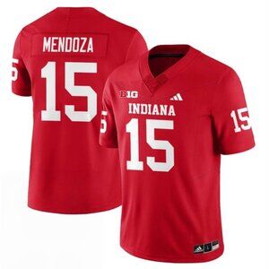 You May Select Mens Youths  Fernando Mendoza Stitched Vapor Jersey Red